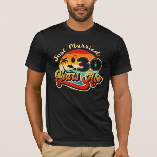 T-shirt 30e anniversaire de Mariage croisière mariée 30