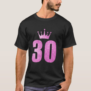 T-shirt 30e anniversaire King Queen Royal 30e fête d'anniv