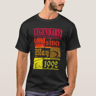 T-shirt 30e anniversaire Légendaire depuis mai 1992 Ret Vi