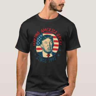 T-shirt 30E Anniversaire Pour Une Grande Amérique Depuis 1