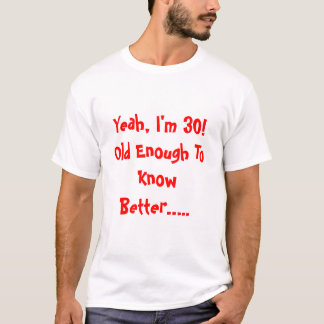 T-shirt 30ème Anniversaire