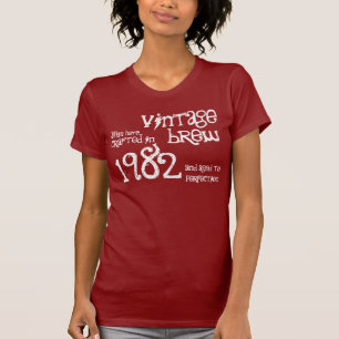 T-shirt 30ème Cadeau d'anniversaire cru S02 de 1980 ou