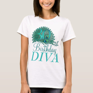 T-shirt 30ème Chemises de diva d'anniversaire