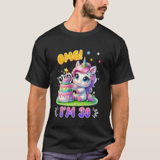 T-shirt 30th Birthday OH GOD! I'M 30 Funny B-Day Women