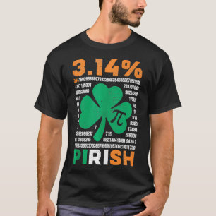 T-shirt 314 Pirish Funny St patrick et Pi Day Math Enseign