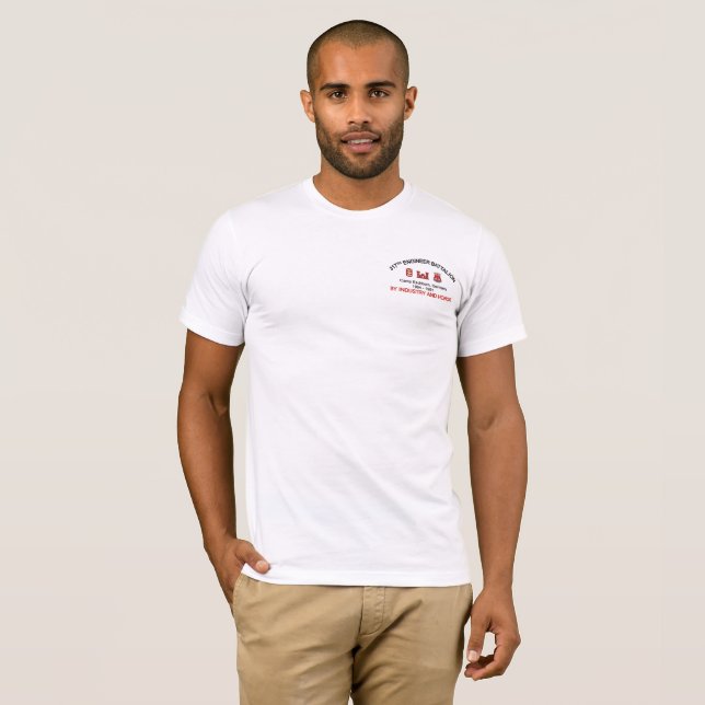 T-shirt 317th ingénieur - chemise de souvenir d'Eschborn (Devant entier)