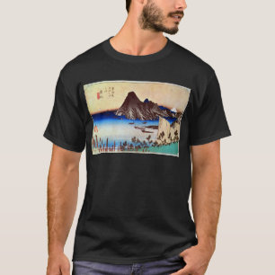 T-shirt 31. 舞 坂 宿, 重 Maisaka-juku, Hiroshige, Ukiyo-e, 広