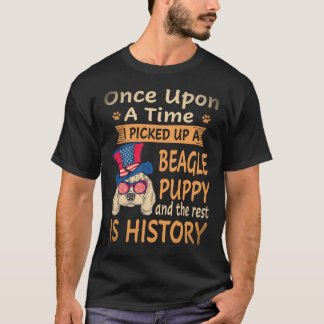 T-shirt 31 Il était une fois - chiot Beagle Beagle