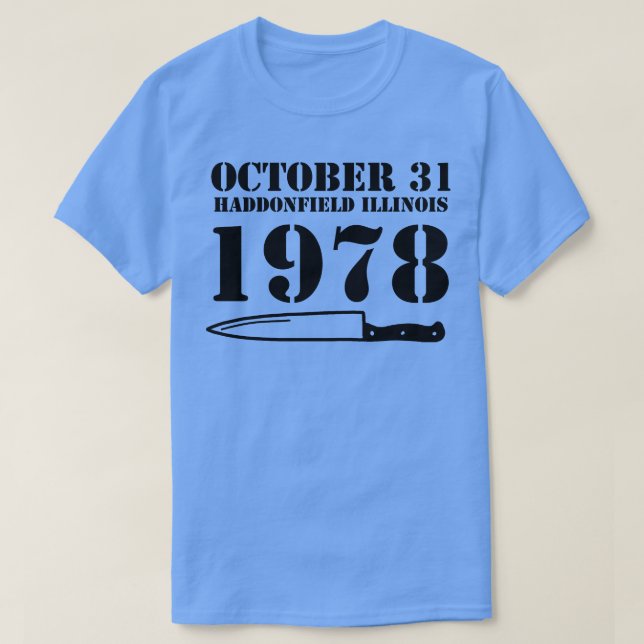 T-shirt 31 octobre 1978 1 (Design devant)