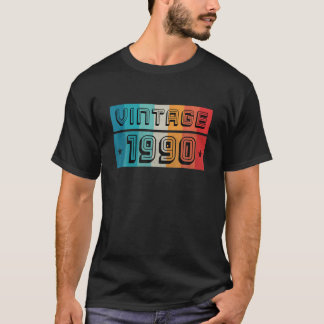 T-shirt 31E Cadeau Anniversaire 31 Ans Hommes Femmes Retro