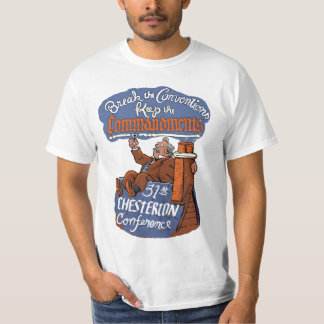 T-shirt 31ème Chemise de logo de conférence de Chesterton