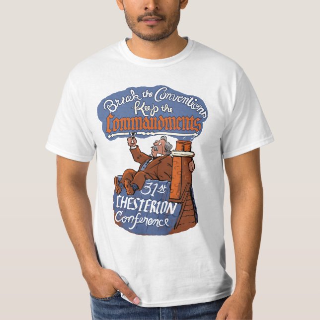 T-shirt 31ème Chemise de logo de conférence de Chesterton (Devant)