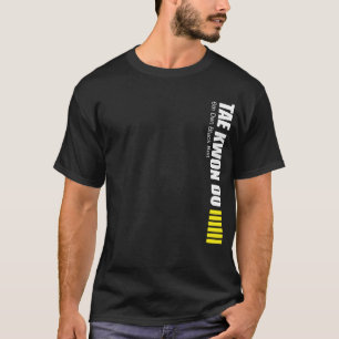 T-shirt 323-6-1 6ème chemise de Dan le Taekwondo
