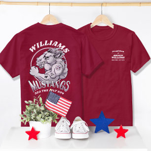 T-shirt 323 Mustangs Formation de base de la Force aérienn