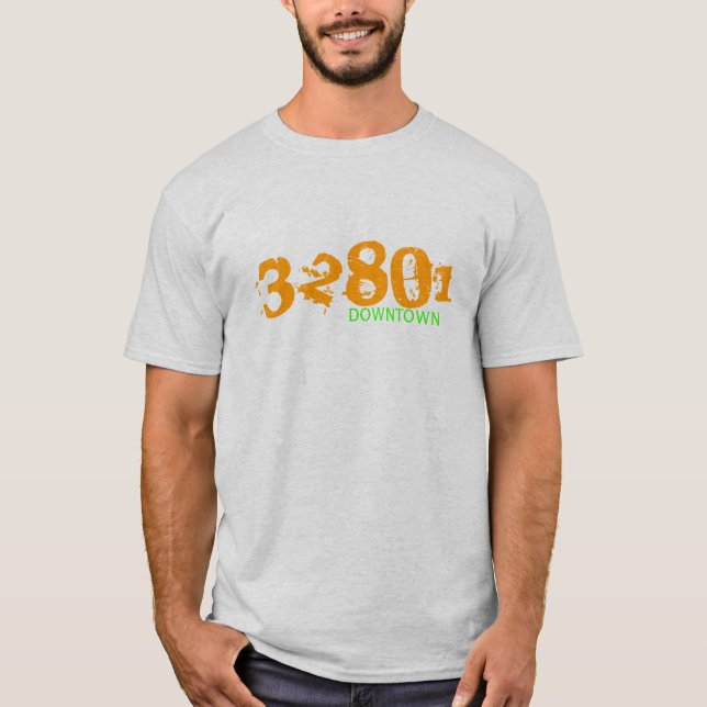 T-SHIRT 32801, DU CENTRE (Devant)