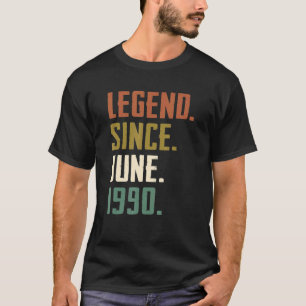 T-shirt 32 ans de légende depuis juin 1990 32e anniversair