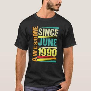 T-shirt 32 ans de légende depuis juin 1990 32e anniversair