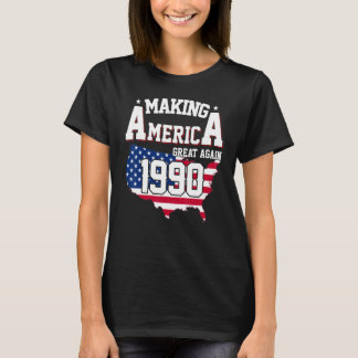 T-shirt 32e anniversaire de la grandeur de l'Amérique depu