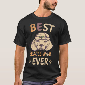 T-shirt 33 Meilleure maman Beagle de tous les temps Beagle