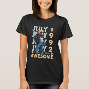 T-shirt 33e anniversaire Légendes de l'ours Juillet 1992 3