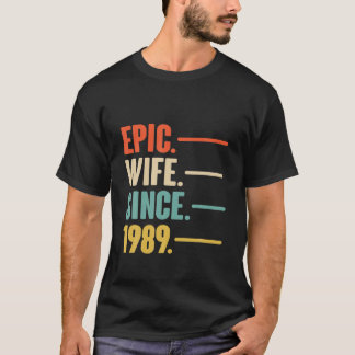 T-shirt 33E Mariage Cadeau Anniversaire Pour Son Épique Ép