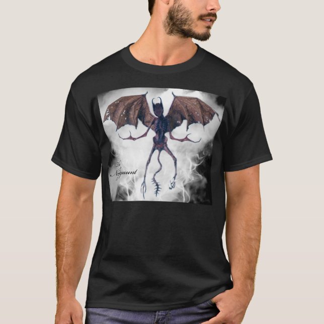 T-shirt $34,95 Nightgaunt de HPL (Devant)