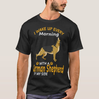 T-shirt 34 Je me réveille chaque matin avec un Berger Alle