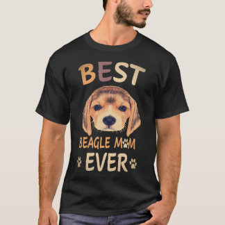 T-shirt 34 Meilleure maman Beagle de tous les temps Beagle