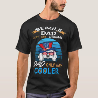 T-shirt 34 Papa - Beagle Papa Glacière Beagle