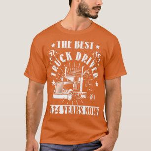 T-shirt 34e anniversaire Conducteur de camion actuel 34 an