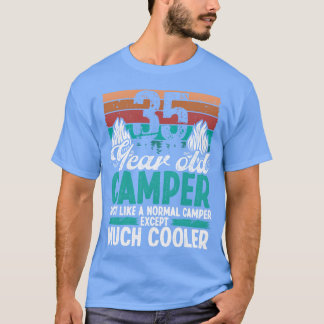 T-shirt 35 ans campeur scout camping 35 ans fr