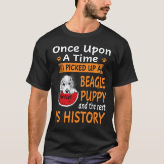 T-shirt 35 Il était une fois - chiot Beagle Beagle