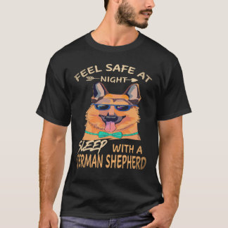 T-shirt 35 Se sentir en sécurité la nuit en dormant avec u