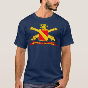 T-shirt 35e artillerie de campagne avec ruban