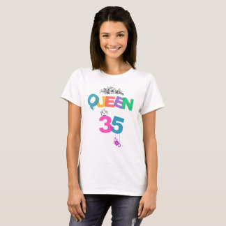 T-shirt 35th Birthday Queen Shirt