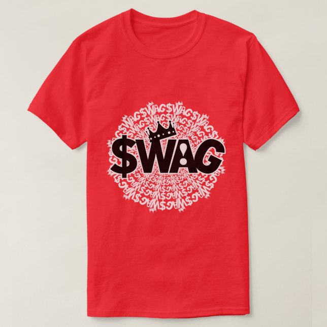 T-shirt 360 Roi du Swag (Design devant)