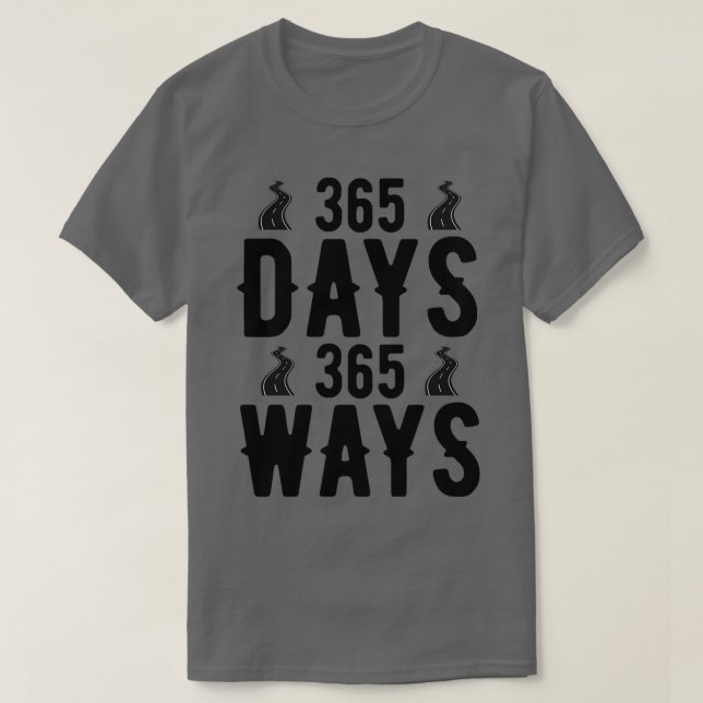 T-shirt 365 Jours 365 Chemin (Design devant)