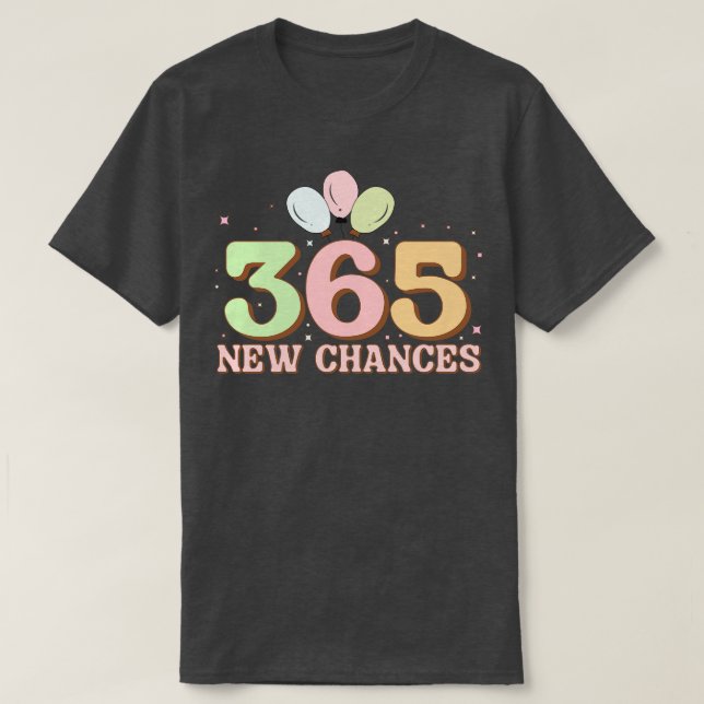 T-shirt 365 nouvelle chance (Design devant)