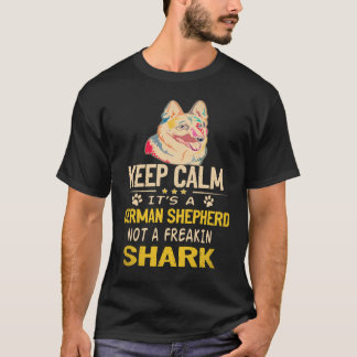 T-shirt 36 Gardez votre calme C'est un Berger Allemand pas