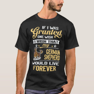 T-shirt 36 Si j'étais accordé un vœu je souhaite que mon a