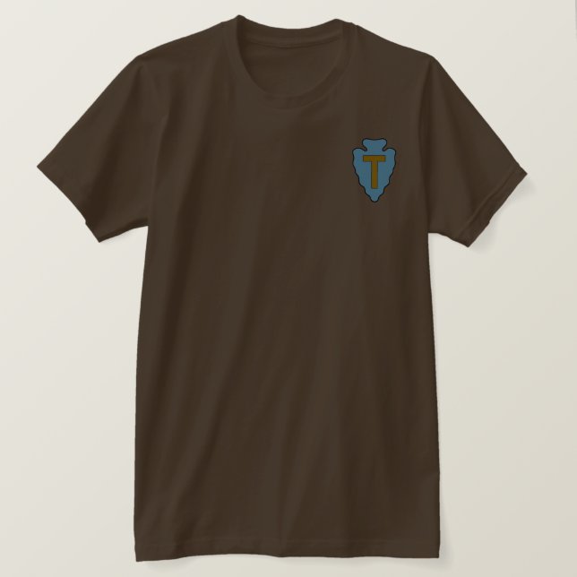 T-shirt 36e division d'infanterie de l'armée (Design devant)