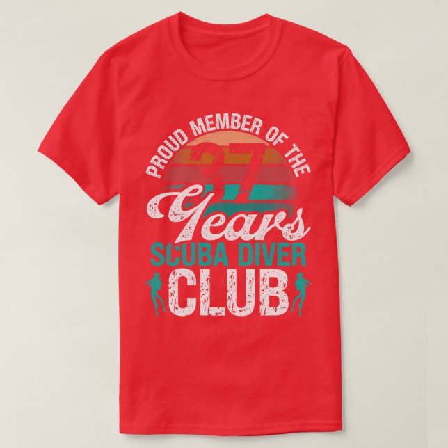 T-shirt 37 Anniversaire Plongée sous-marine Plongée sous-m (Design devant)