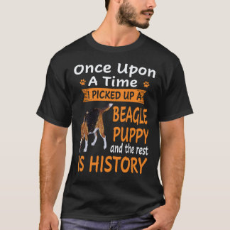 T-shirt 37 Il était une fois - chiot Beagle Beagle