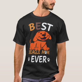 T-shirt 37 Meilleure maman Beagle de tous les temps Beagle
