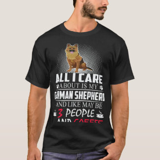 T-shirt 37 Tout ce qui m'importe est mon berger allemand e