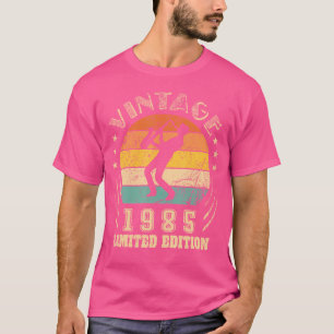 T-shirt 37E Anniversaire Cadeaux Saxophone Player 1985 Jaz