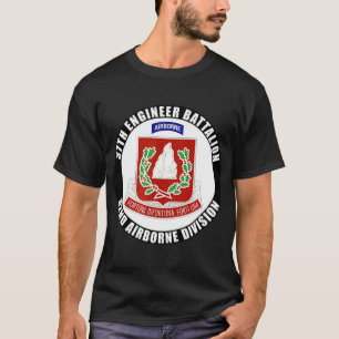 T-shirt 37e bataillon du génie 82e division aéroportée 