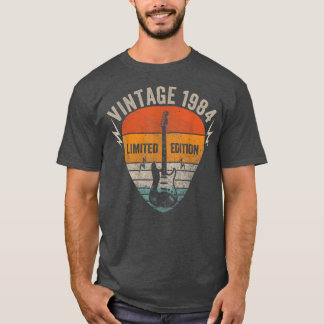 T-shirt 38 ans Vintage 1984 Limited Edition 38th Bir