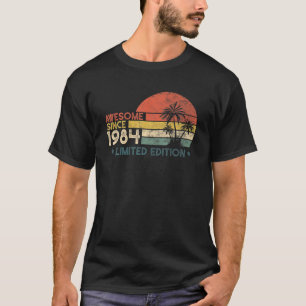 T-shirt 38 Cadeaux Anniversaires Magnifique Depuis 1984 Li