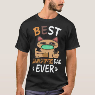 T-shirt 38 Meilleur père berger allemand de tous les temps